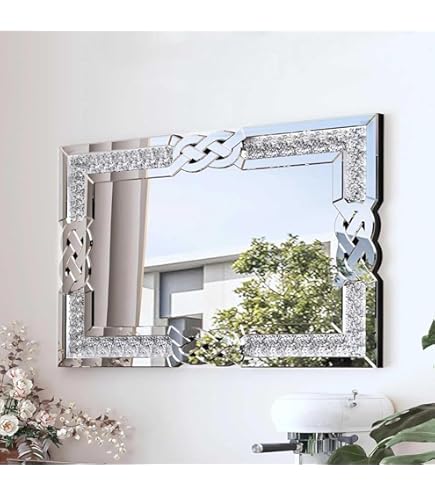 Amazon.co.jp: Sintosin ヴィンテージ大型アーチ型壁ミラー 20 x 44